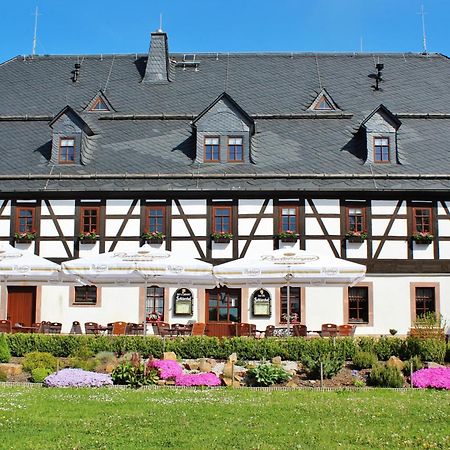 Hotel Folklorehof Chemnitz Bagian luar foto